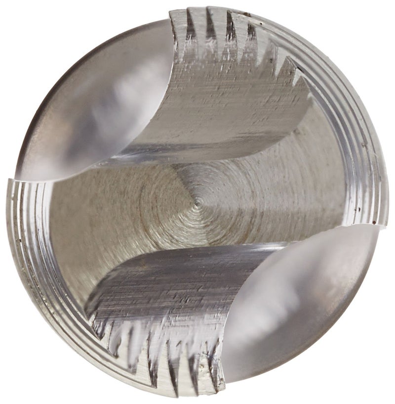 YG -1 K9 Series Vanadium Alloy HSS Spiral Pointed Tap, Uncoated (Bright) Finish, Round Shank with Square End, Plug Chamfer, 6-32 Thread Size, H3 Tolerance - Image 3